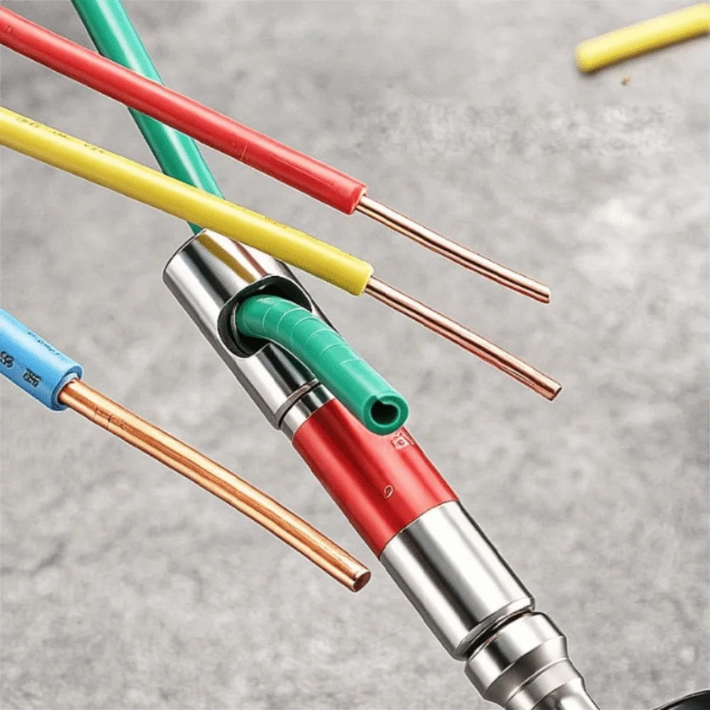 

Hexagonal Shank Wire Stripping Tool Solid Metal Multiple Length Options Wire Stripping Accessory 2.5 To 120 Square Millimeter