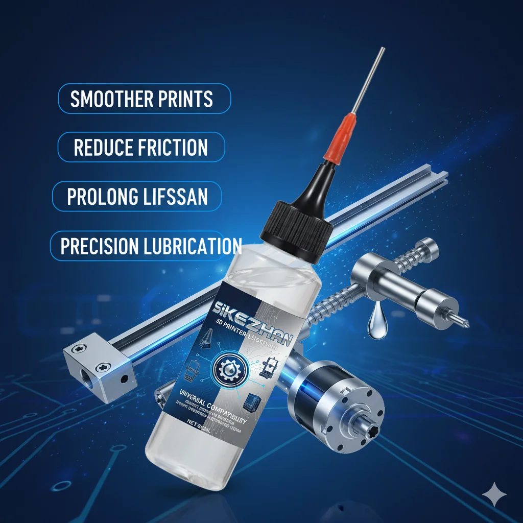 3D Printer Gear Rail Lubricant Grease for Bambu Lab X1C P1S P1P A1 Mini Creality K1 Max Maintenance Oil Accessories