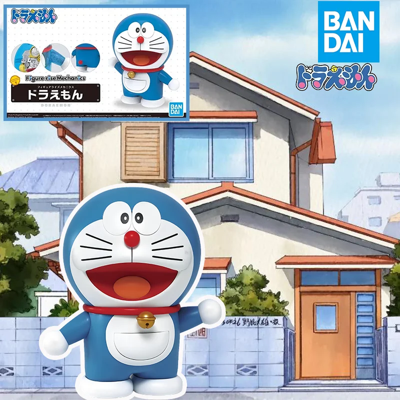 

Bandai Original MODEL KIT Figure-rise Mechanics Doraemon&Dorami Anime Action Figure Assembly Model Toys Model Gifts for Boys