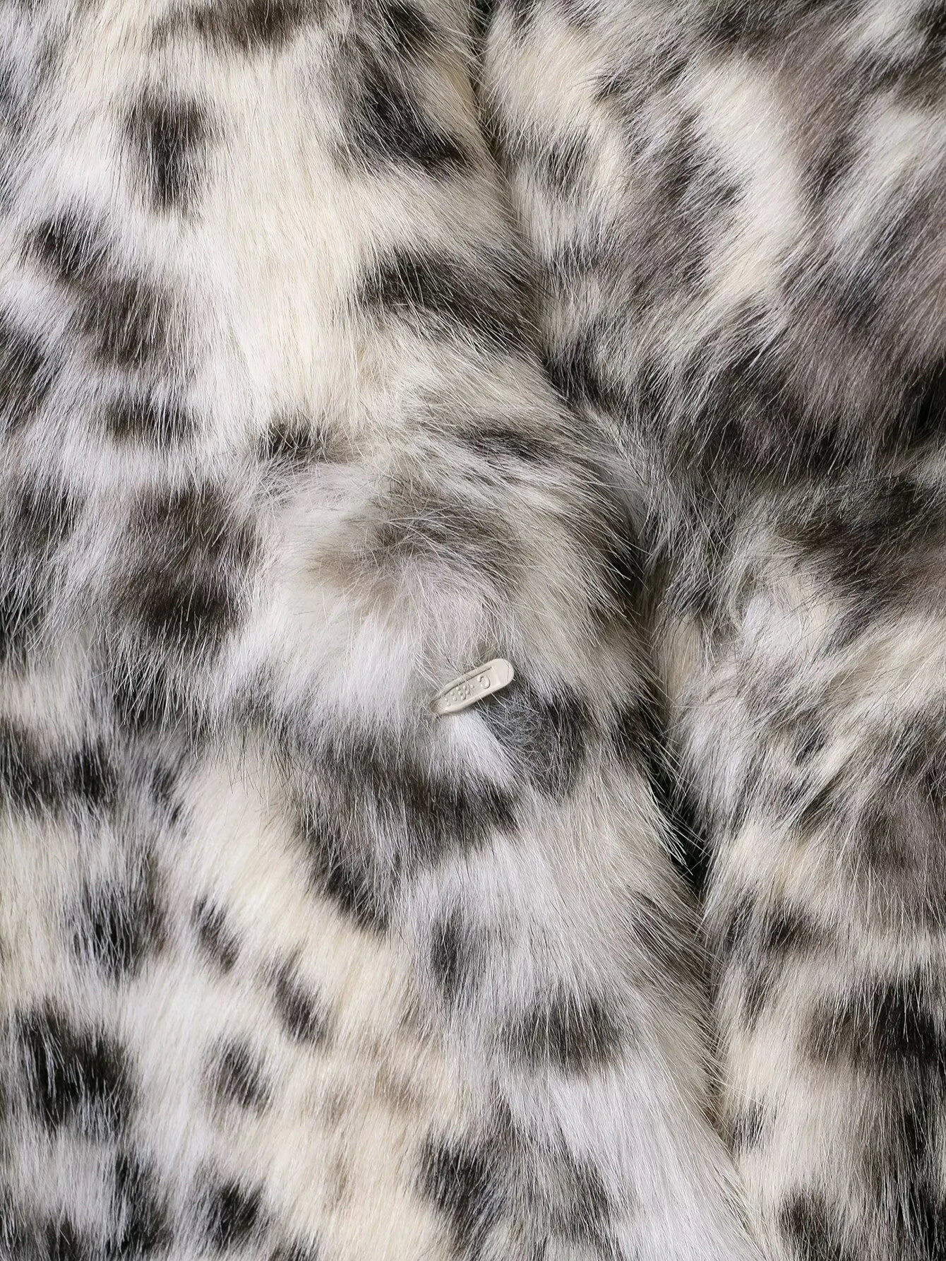 DEEABAE Autunno nuovo risvolto con stampa leopardata in pelliccia ecologica, giacca ampia dimagrante monopezzo in pelliccia elegante e versatile