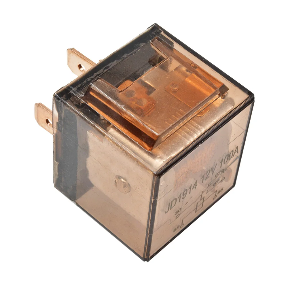 Waterproof Relay DC 12V 100A Relay SPDT 5 Pin Relay Car Heavy Duty Split Charge Waterproof Transparent Case