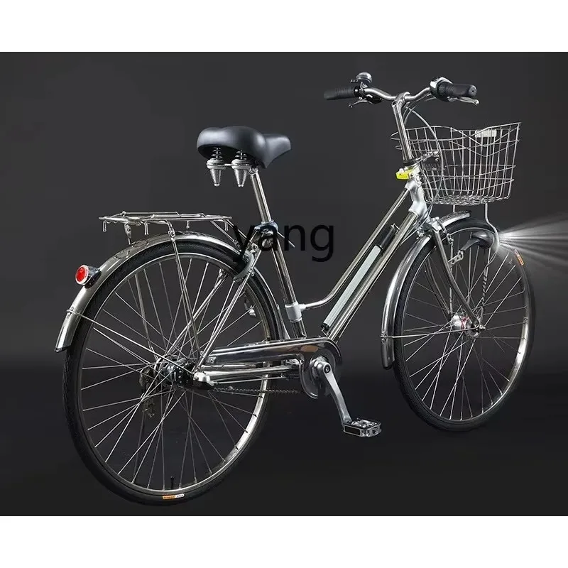 

LTT bicycle male and female adult three-speed work light transportation variable speed bicycle