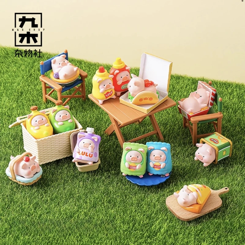 

Lulu The Piggy Picnic Party Series слепая коробка милые аниме фигурки сумка-сюрприз модная настольная подвеска Kawaii кукла Mystery Box игрушки