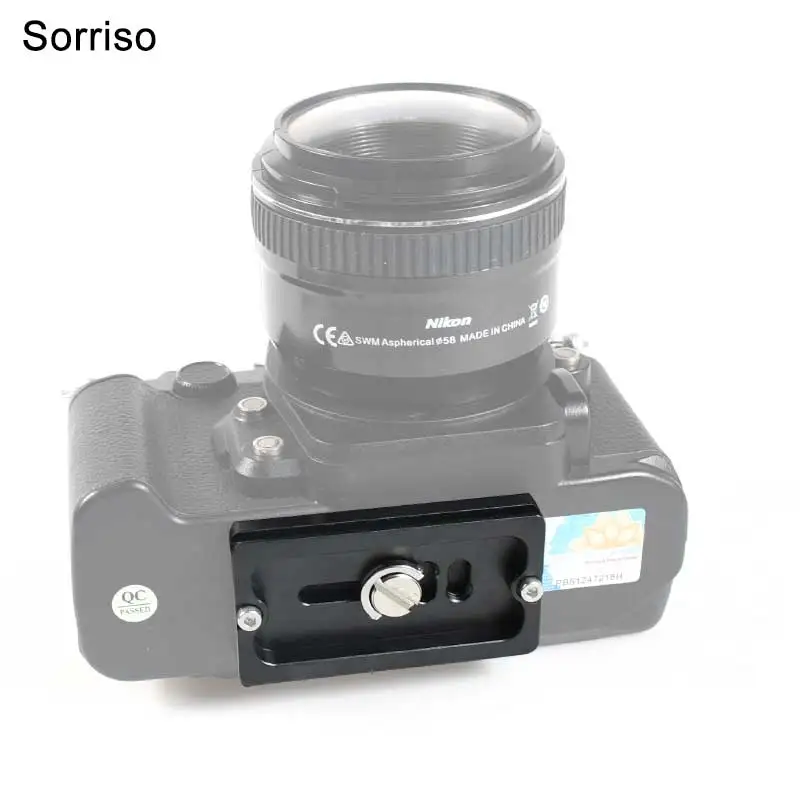 العالمي Arca السويسري 38 مللي متر معدن سبائك الألومنيوم Dslr كاميرا ترايبود الكرة رئيس الإفراج السريع لوحة المشبك محول تركيب ل Gimbal