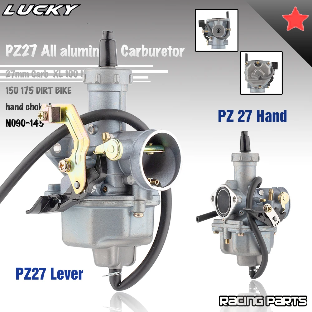 Motocykl celý aluminium PZ27 karburátor pro 27mm carb enduro 125 na 300ccm čtyřnásobný chodit kart upravené ATV karburátor náhradních depo jízdní kolo