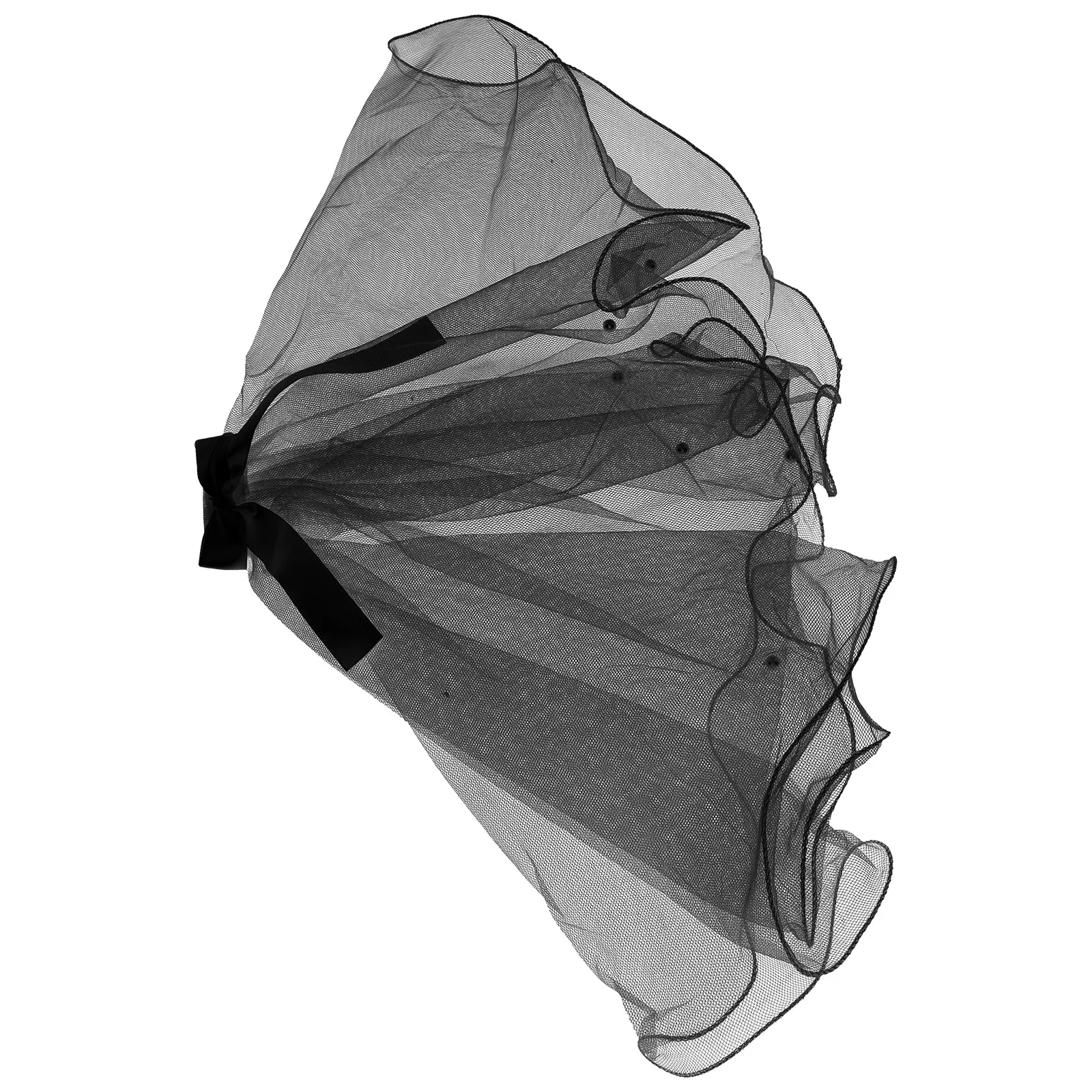 

Pet Wedding Veil Bowknot Gauze Veil Hairpin Dog Cat Bridal Headdress Puppy Bride Costume Party Photo Accessories