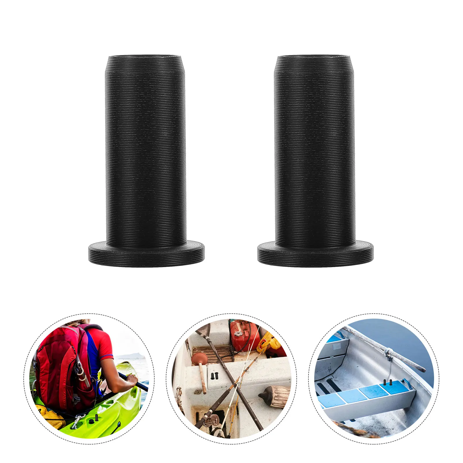 

4pcs Nylon Oar Lock Protector Durable Boat Holder Bushing For Kayak Paddle Accessories Slip-Resistant Yacht