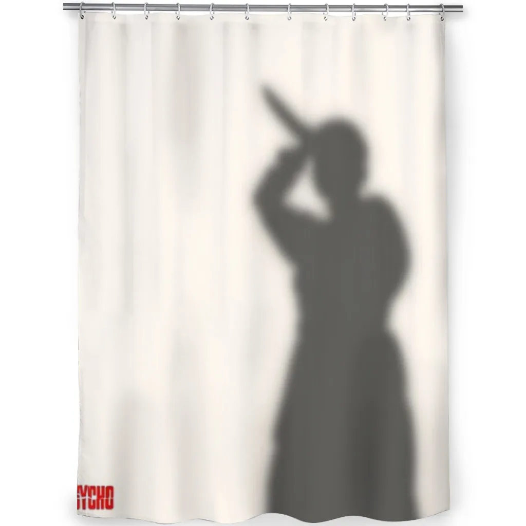 Psycho Shower Unique decor Modern Fabric Bathroom Shower Curtains art design Print Curtain