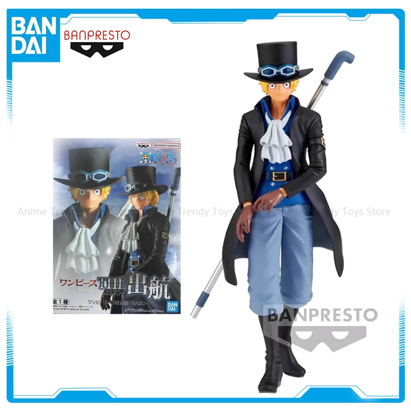 En Stock Bandai Original BANPRESTO Anime ONE PIECE Sabo THE Sailing PVC colección de figuras de acción regalo limitado modelo juguetes WY