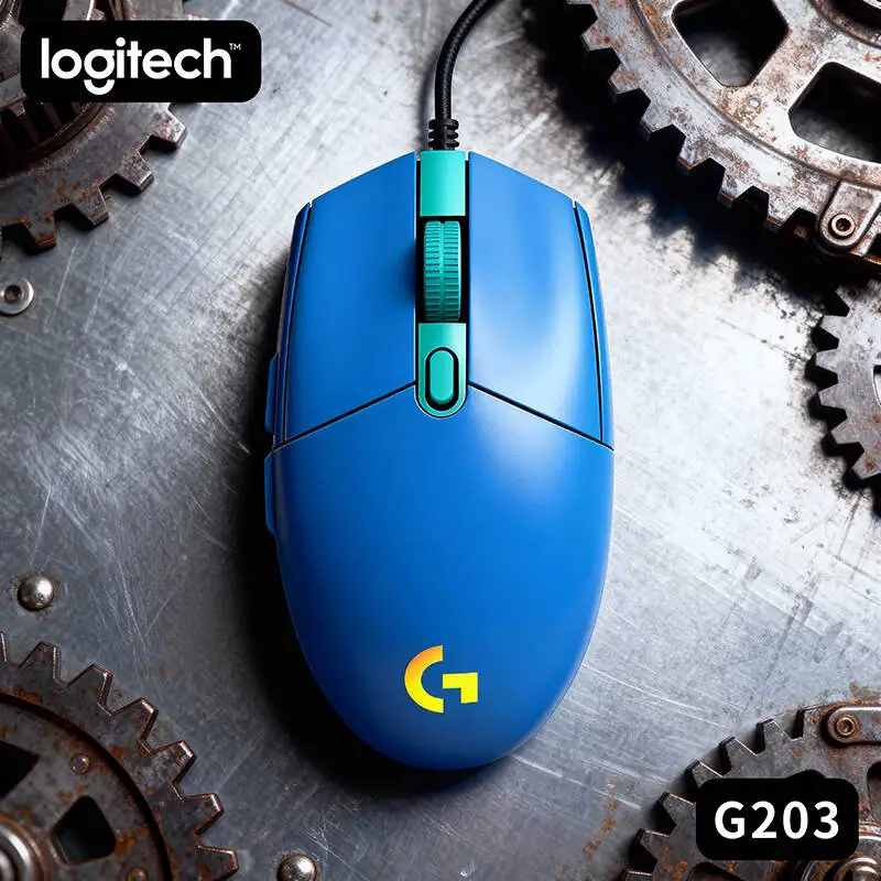 

Logitech G203 Gaming Mouse Original, High Performance, Fast Response, Perfect for eSports and Professional Gamers