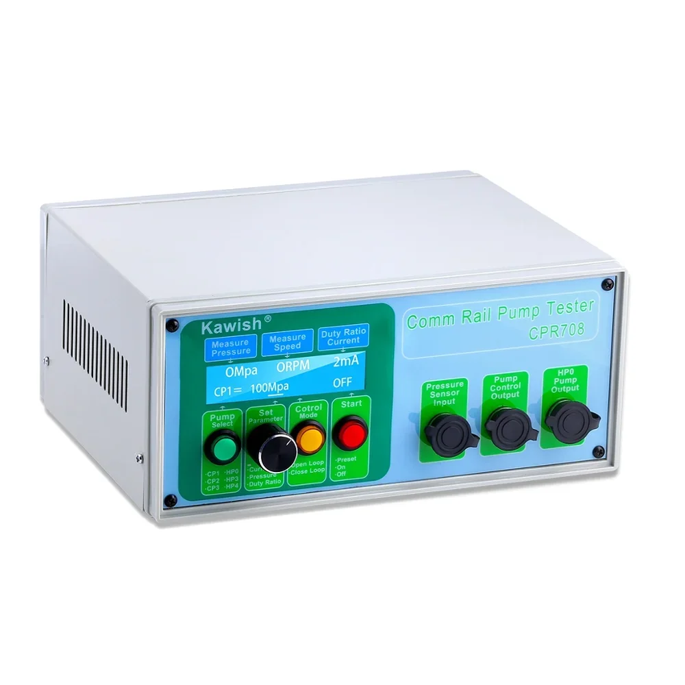CPR708 Common Rail Diesel Pump Tester for CP1, CP2, CP3, HP3, HP4, JI-ER,for DEL-PHI, HP0 and Other Common Rail Pump