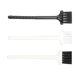 20pcs 13cm Mini Cleaning Brush Dust Remove Black White Nylon Bristle Comfort Grip Computer Keyboard Phone Printer Maintenance