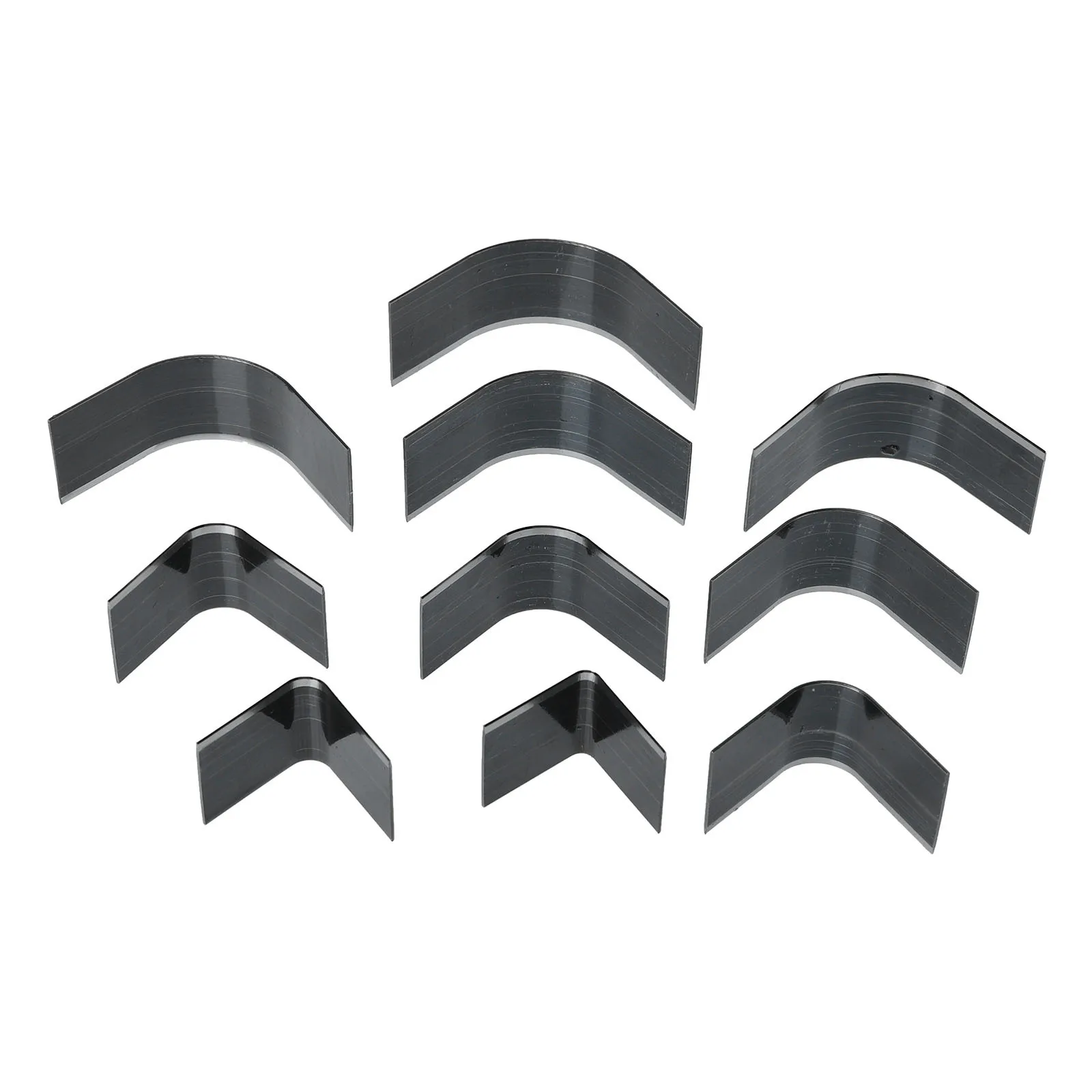 

10Pcs Leathercraft Punching Tools Carbon Steel Round Cutter Durable Set for DIY Wallet Belt Handbag Corner Round Cutter Punch