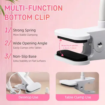 UV LED 指甲油烘乾燈,360° 靈活夾式桌面固定器,迷你 USB 便攜式指甲烘乾機,美甲沙龍工具 10 最佳銷售 指甲紫外線燈 - №10