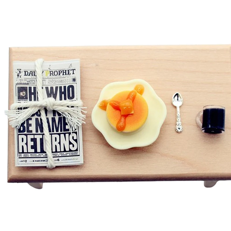 4개/세트 창의적인 커피 디저트 모델 음식 장식품 미니어처 음식 인형 집 장식 DIY 용품 인형집 액세서리