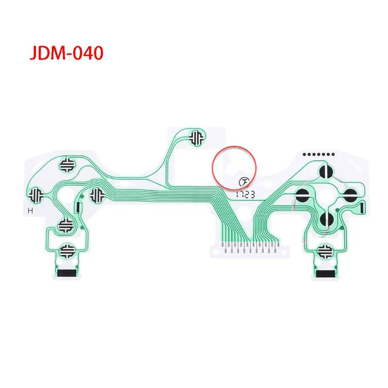 Ribbon Circuit Board Film Flex Cable for Pro JDM-040/050 Controller Conductive Film Keypad Flex Cable PCB Joystick