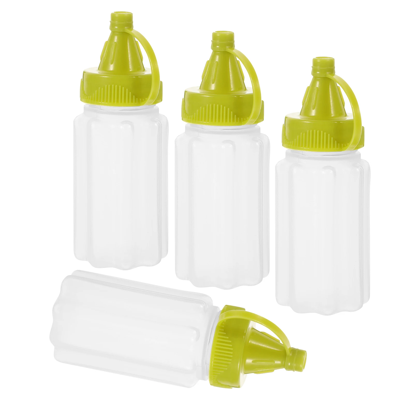

Extruded Bottle Seasoning Kitchen Squeeze Bottles Plastic Drizzle Sauce Container Salad Dressing