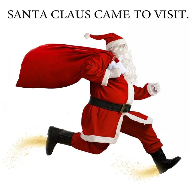 Red Velvet Christmas Gift Bag, White Fluffy, Fluffy Gift Storage Bag, Suitable For Christmas And New Year Gift Storage Bags