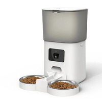 6L Video Automatic Feeder WIFI Automatic Connection APP Automatic wifi smart dog pet feeder with camera