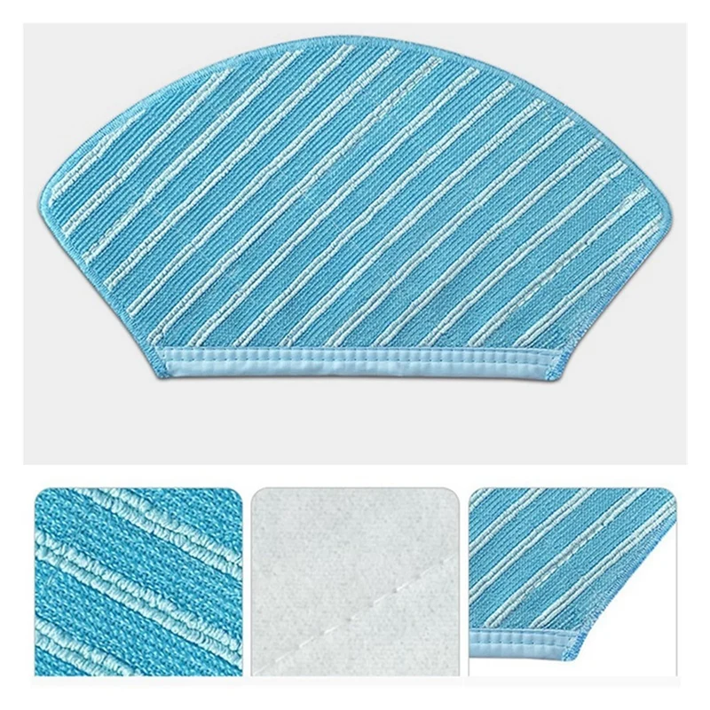 12 Uds para Midea M7 Pro I10 M71CN R20M01BM71CN piezas de limpiador al vacío paños de fregona accesorios de trapo