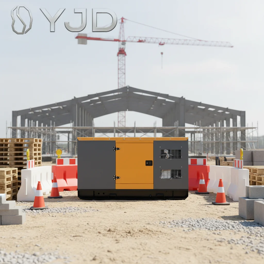 Open Frame Silent Diesel Generator Set Three-Phase 50/60Hz Frequency 1800 Rpm Speed Single Phase AC Output