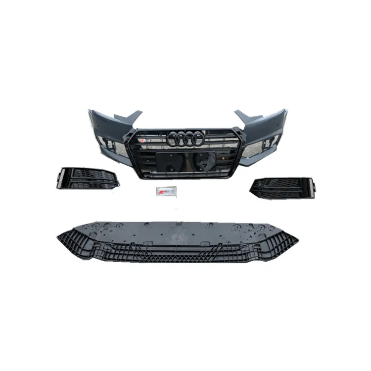 

Front Bumper with Grill for audis A4 S4 B9 Car bumper For audis A4 S4 B9 Car Bodykit for audis A4 S4 B9 2017 -2019