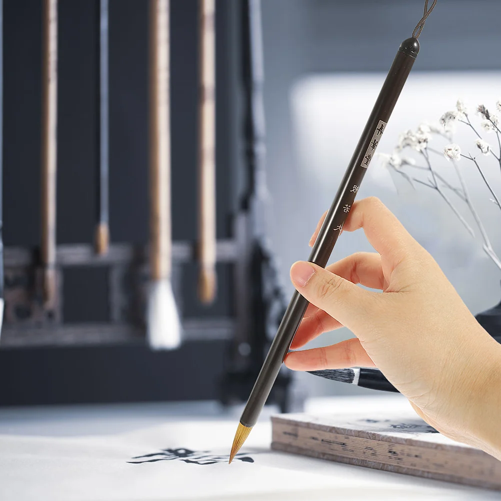 Calligraphy Writing Brush Langhao Small Regular Script Chinese Pens for Beginners Convenient Painting