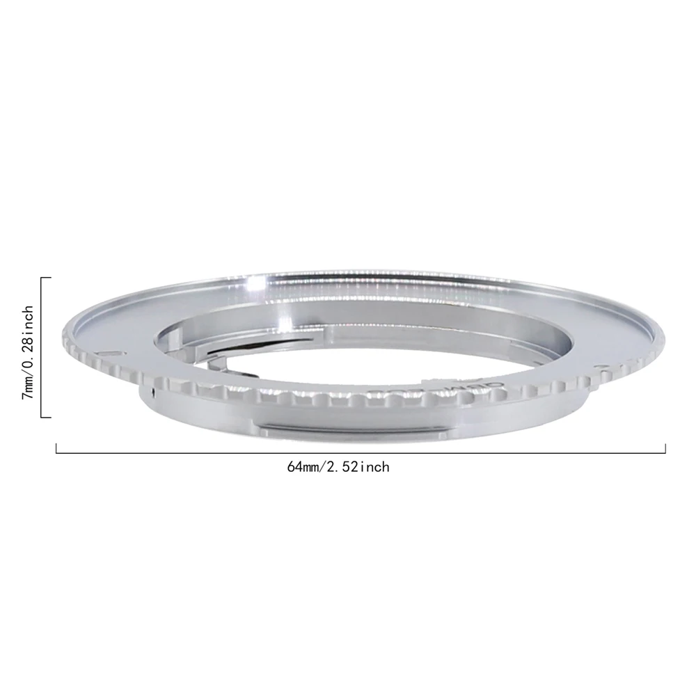 Qbm-Ef Qbm-Eos Voor Rollei Qbm Lens Voor Canon Eos Ef EF-S Camera Mount Adapter Ring Aluminium Legering Voor Canon 5d 6d 7d 90d Etc