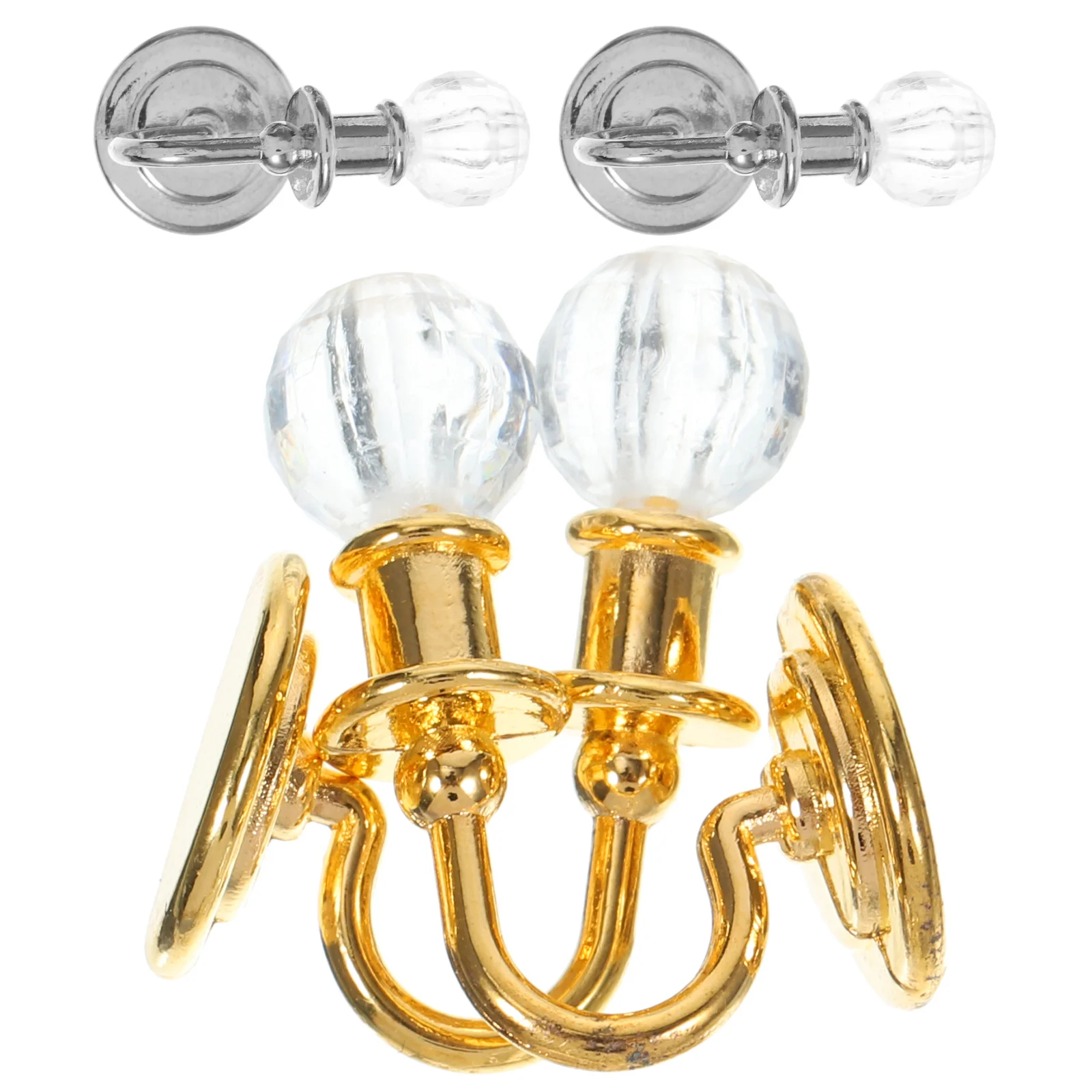 Pendant Light Dollhouse Crystal Wall Lamp Model Toys Room Exquisite Mini Sconce Lights