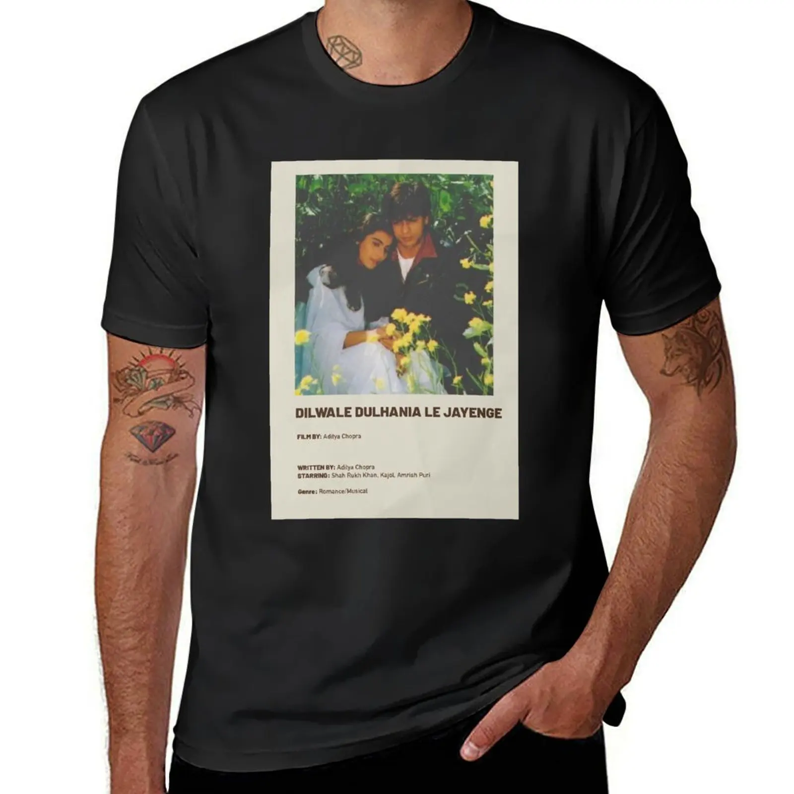 

Exhilarating The Charm Of The Role Humor Dilwale Dulhania Le Jayenge - Minimalist Movie Poster Cute T-Shirt