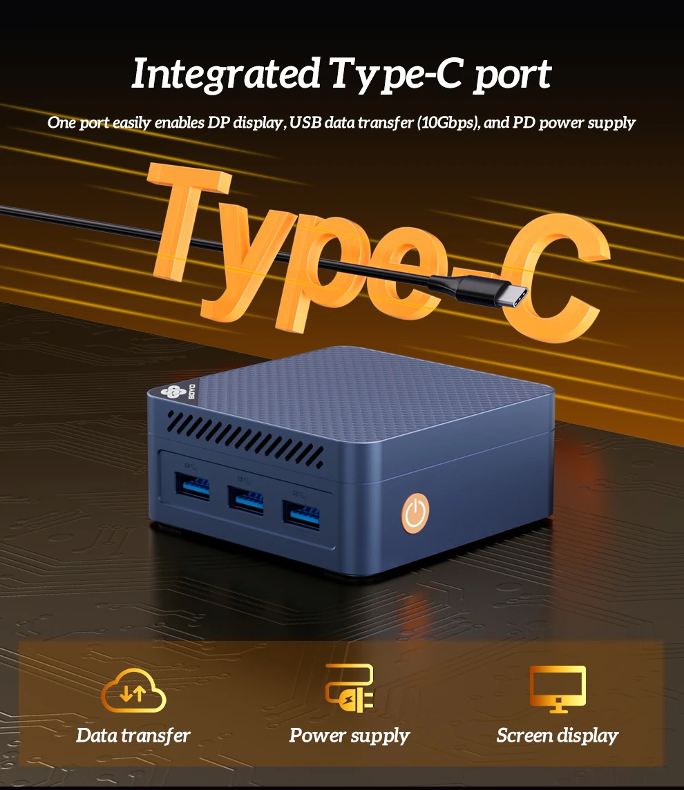 SOYO M4Plus ミニPC Win11Pro N150 16GB 512G SOYO Mini PC M4 Mini Intel Twin Lake N150 CPU Windows 11 Pro Mini