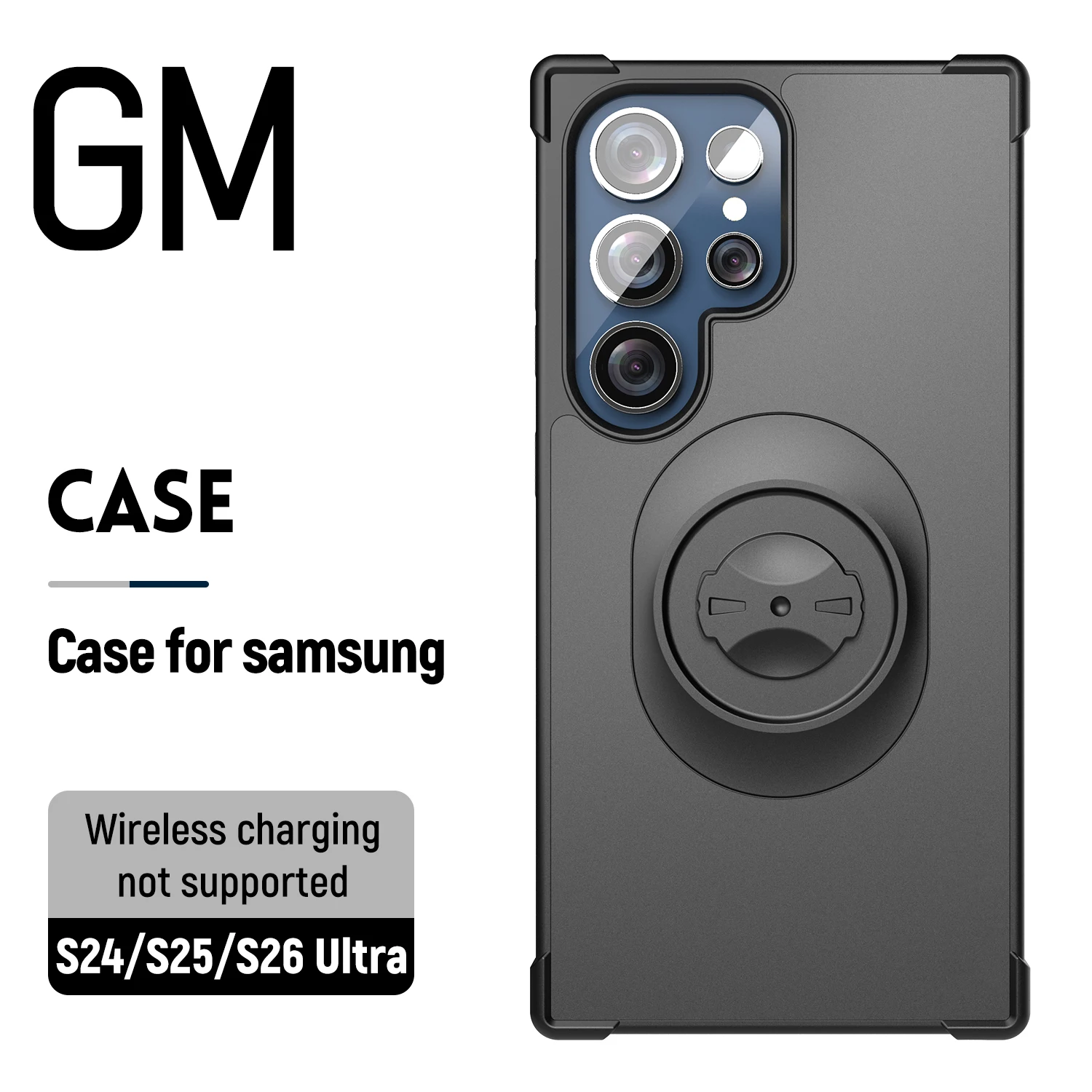 Etui na Samsung Galaxy S24/S25/S26/Plus/Ultra pasujące do uchwytu na komputer rowerowy Garmin, uchwyt GPS do rowerów szutrowych/MTB/szosowych/e-bike.