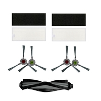 A47T Replacement Spaere Parts Side Brushes Fit for Yeedi K650 Robotic Vacuum Accessories (7 Pcs)