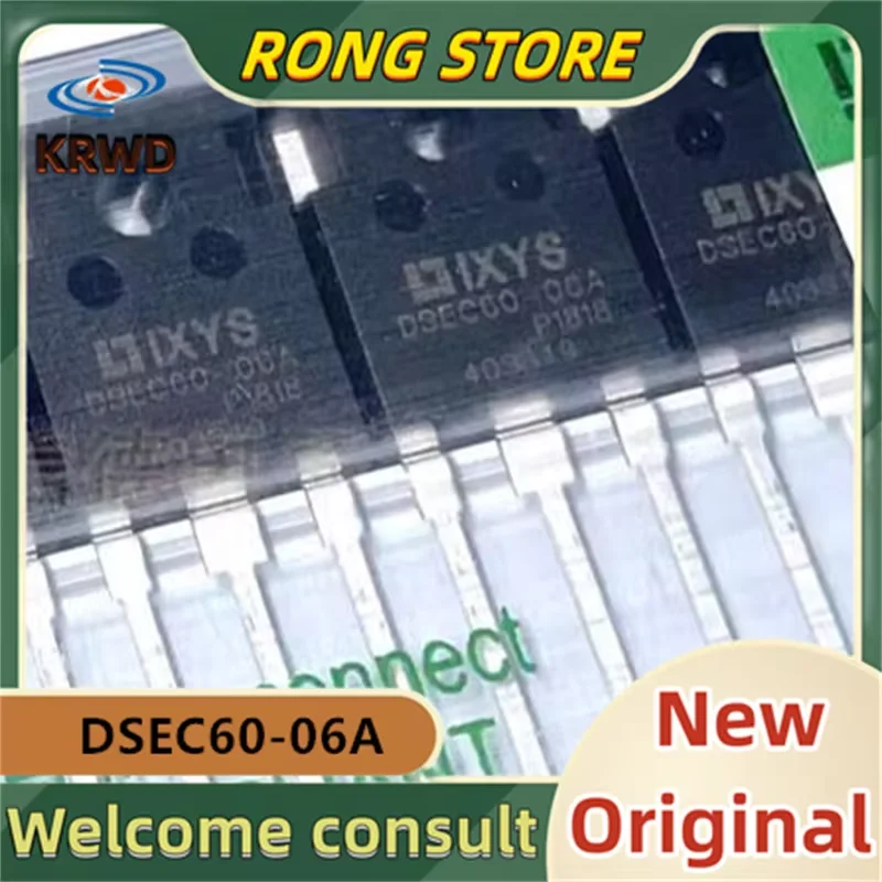 (10PCS) New and Original Chip IC DSEC60-06A DSEC60  DSEC6O TO-247