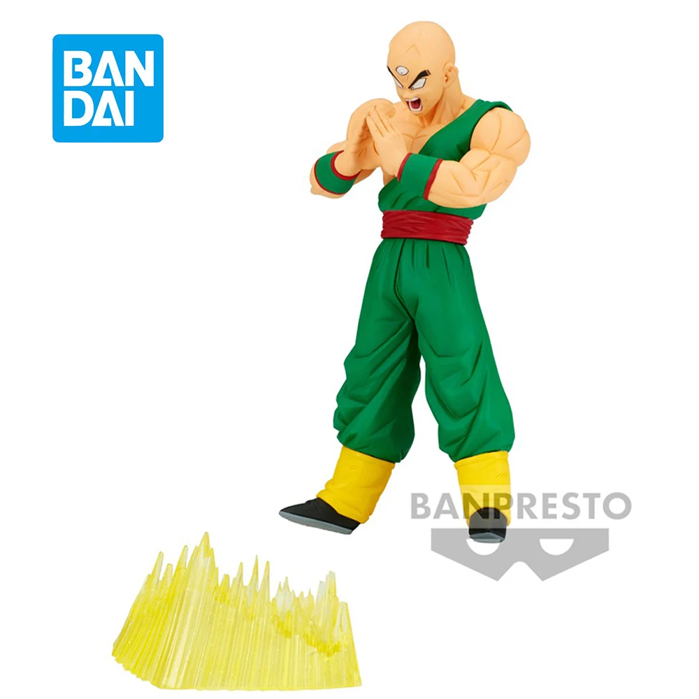 

IN Stock Original Banpresto Dragon Ball Z GxMateria Tien Shinhan 18Cm Genuine Anime Figure Pvc Mode Collectible Toys