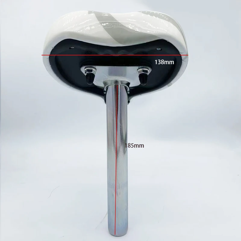 Japan I-DES 25.4 MM Nylon PU Leather Durable Kids Bike BMX Bicycle Saddle