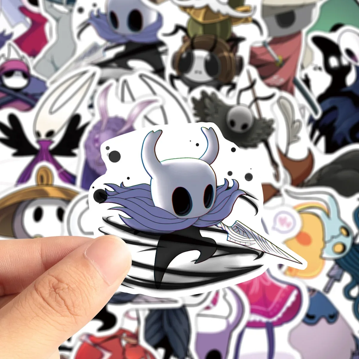 10/30/50PCS Cartoon Game Hollow Knight Cool Stickers Aesthetic Kid DIY Toy Car Skateboard Table Laptop Phone Graffiti PVC Decal