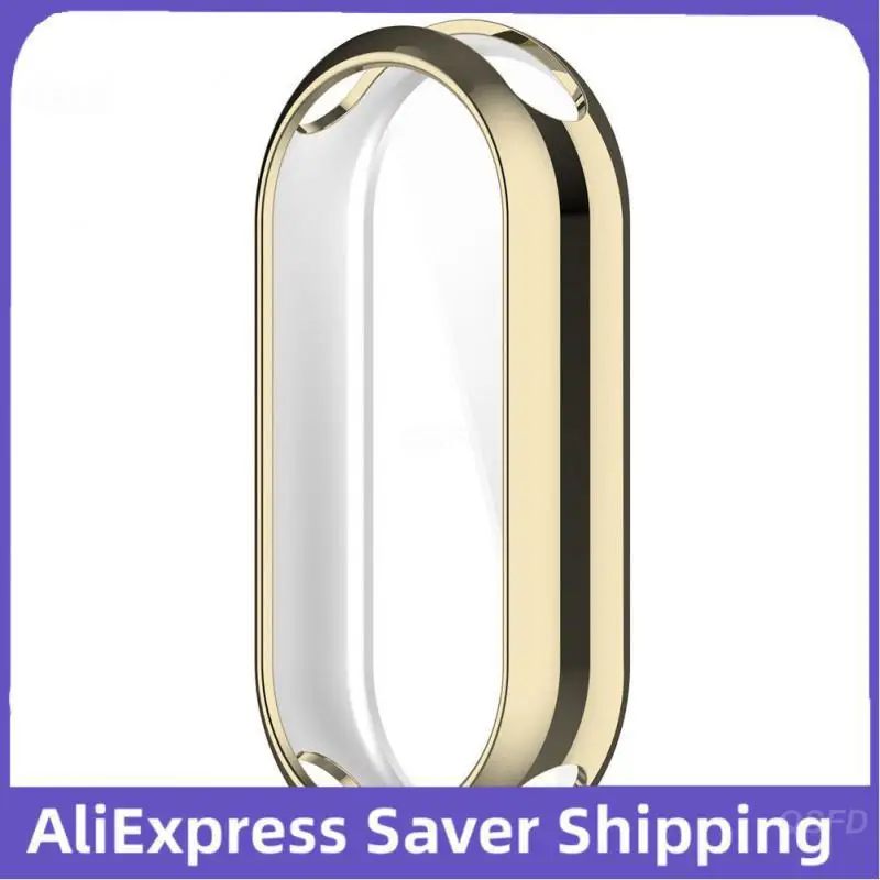 1/2/4PCS Watch Case For Mi Band 8 Smart Watch Screen Protector Case TPU Face Cover Lightweight Easy To Use Protector Case