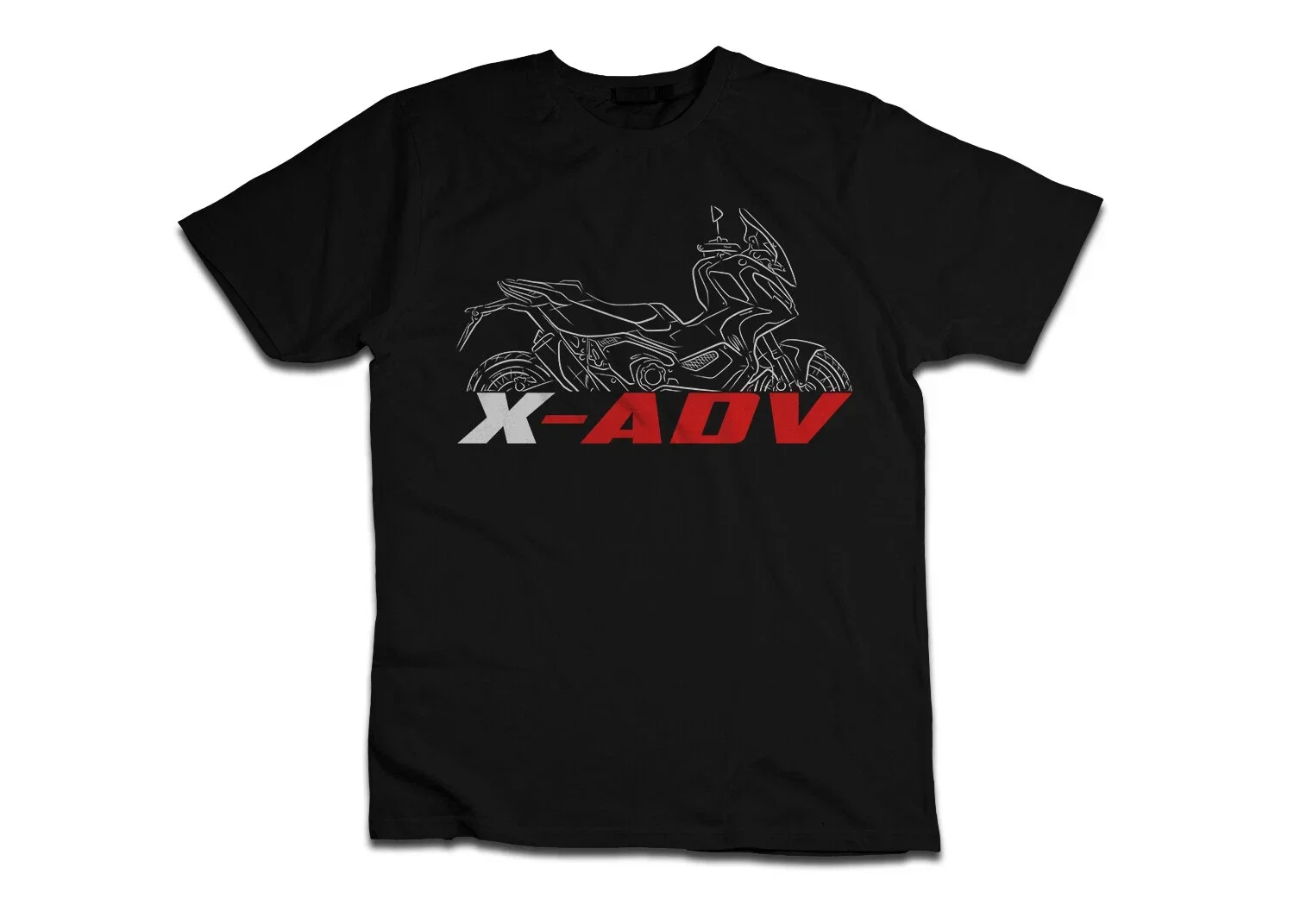 

X-ADV 2017-2024 Motorcycle T shirt Graphic Casual Summer Short Sleeves 100% Cotton Cool Tee
