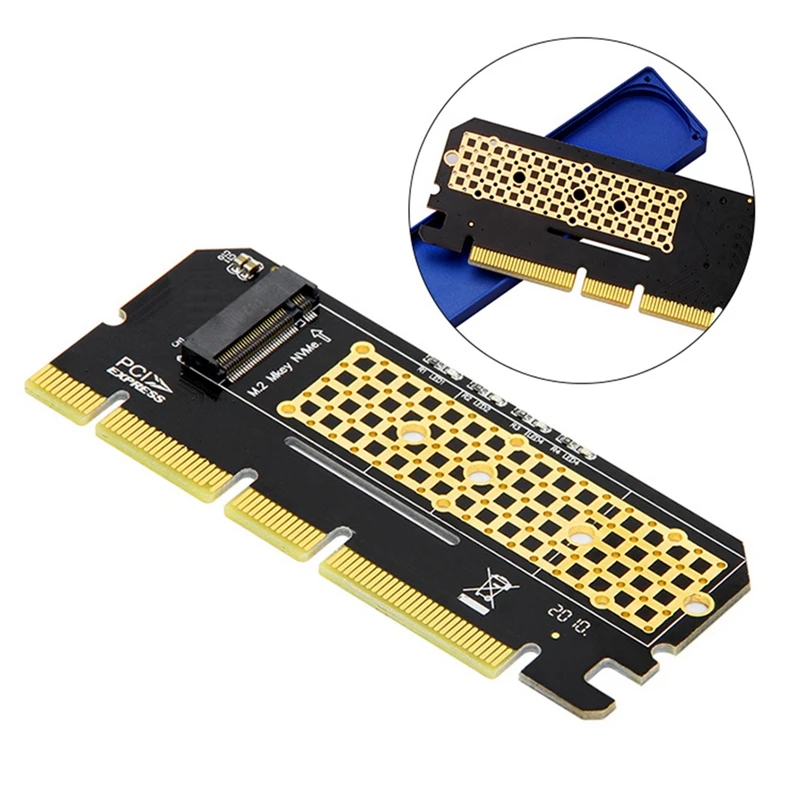 Karta dysku twardego M2 M.2 do Pcie X16 Karta adaptera Pcie do M2 Karta adaptera M2 M Key Interface Pci Express 3.0