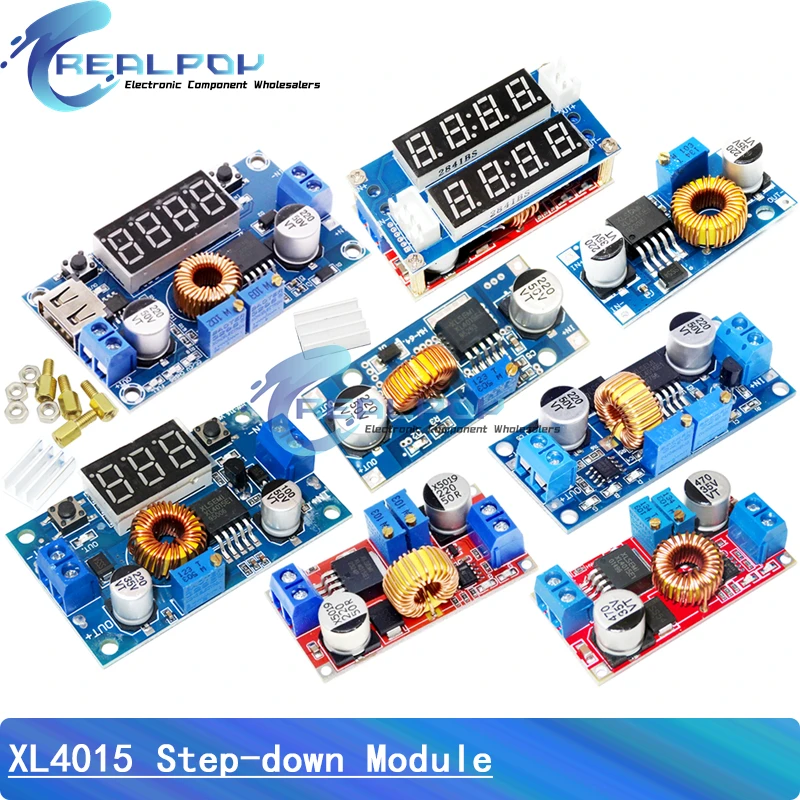 XL4015 5A DC do DC CC CV Lithium Battery Step down Charging Board Led Power Converter Lithium Charger Step Down Module XL4015 E1