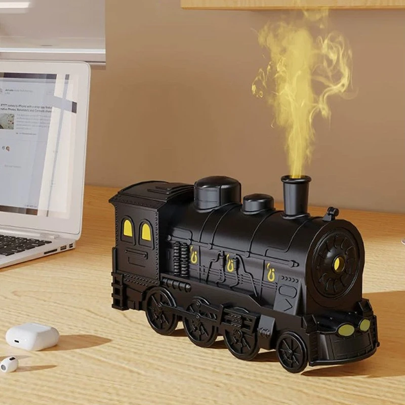 เครื่องทำความชื้นในอากาศขนาดเล็กแบบพกพาพร้อมคอนเทนเนอร์ที่สร้างสรรค์ สามารถปรับความชื้นได้เพื่อพื้นที่ใช้สอยที่สะดวกสบาย