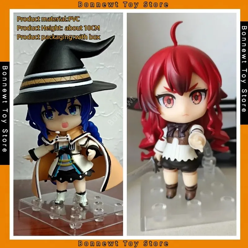 10cm Jobless Reincarnation Q version Nendoroid 1749# Roxy 1567# Eris Boreas Greyrat  Changing Figure Toy Wholesale For Gifts