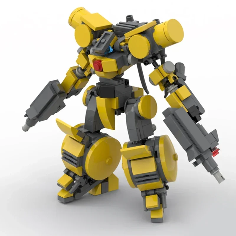 ทหาร Mecha รุ่น Moc อาคารอิฐ Star Unmanned Mech เทคโนโลยี Modular Blocks ของขวัญของเล่นคริสต์มาส DIY ชุดประกอบ