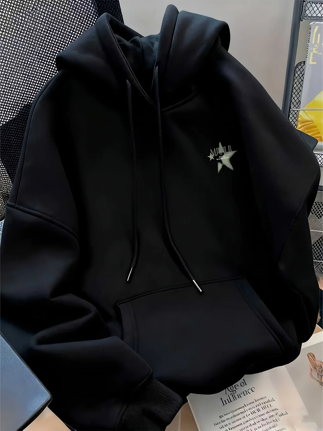 الرجال عادية مطبوعة نمط هوديي 2025 الخريف الشتاء جديد حار بيع الرجال النساء القطن الخالص عادية المألوف فضفاض هوديي