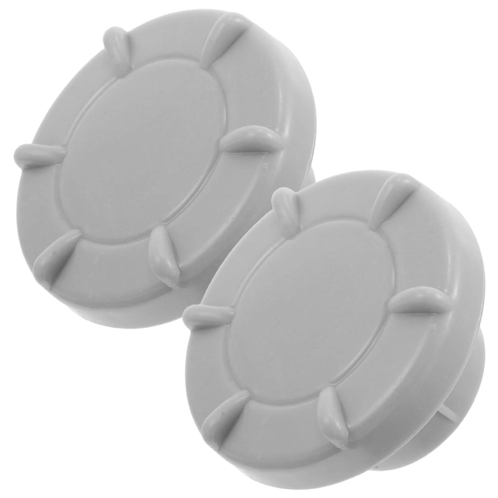 

2pcs Children Slide Screw Caps 3Cm Inner Diameter Sturdy Gray Plastic Nut Covers For Indoor Playground Kids Sliding Board