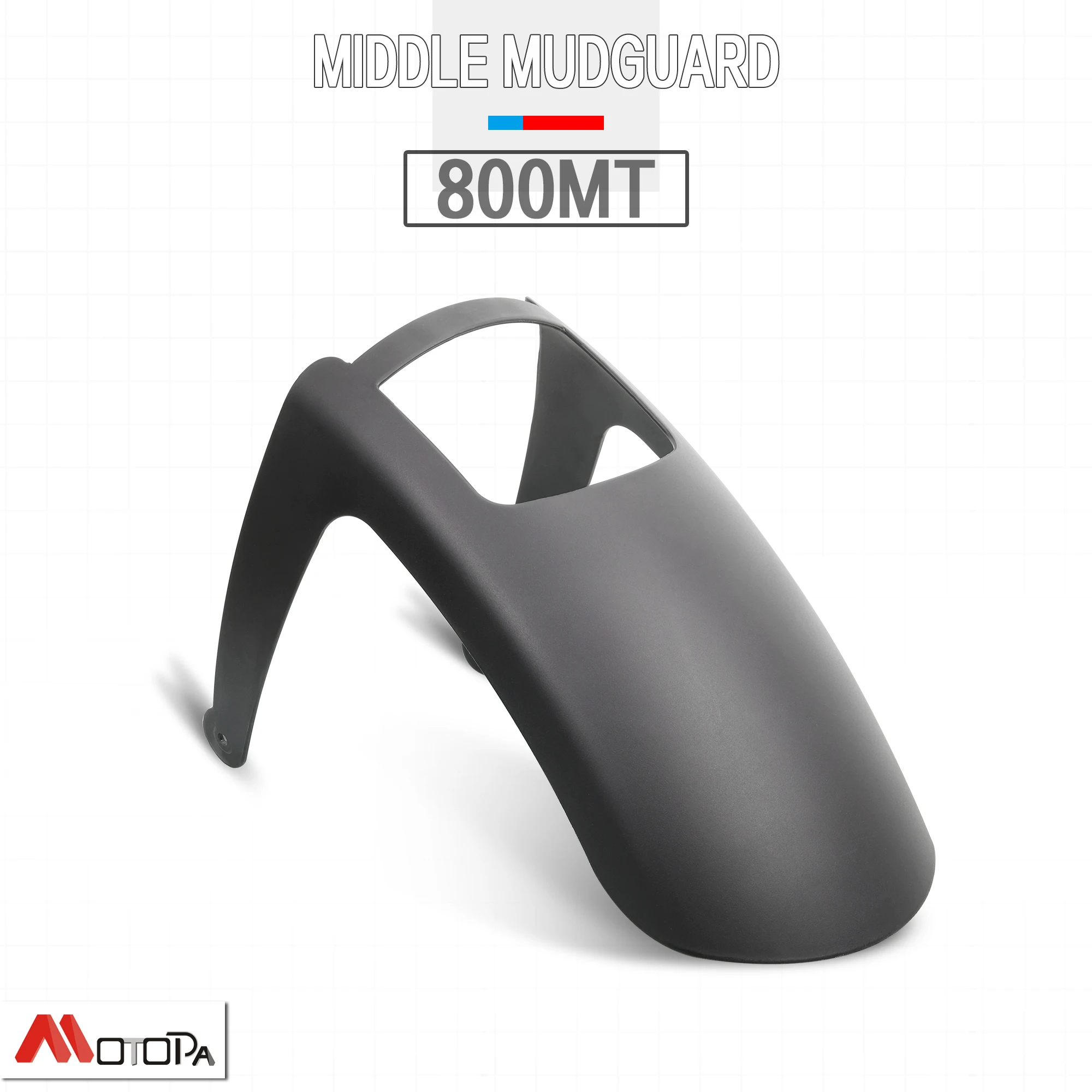 For CFMOTO 800MT Motorcycle CF 800 MT Lengthen Front Fender Front Wheel Extension Fender Mudguard Splash Guard