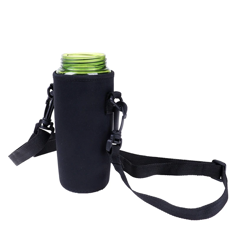 420ml-1500ml water bottle carrier insulated cover bag holder strap travel