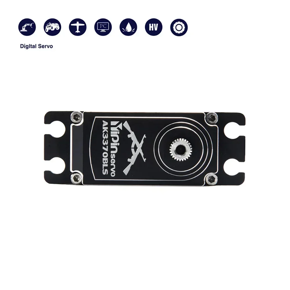 

GX YinPin AK70 70 кг HV магнитная индукция водонепроницаемые бесщеточные цифровые сервоприводы для 1/10 1/8 RC модель автомобиля аксессуары для модернизации