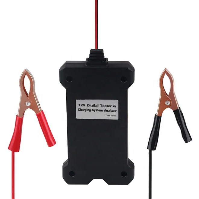 12V LCD Display Digital Battery Tester Charging System Analyzer